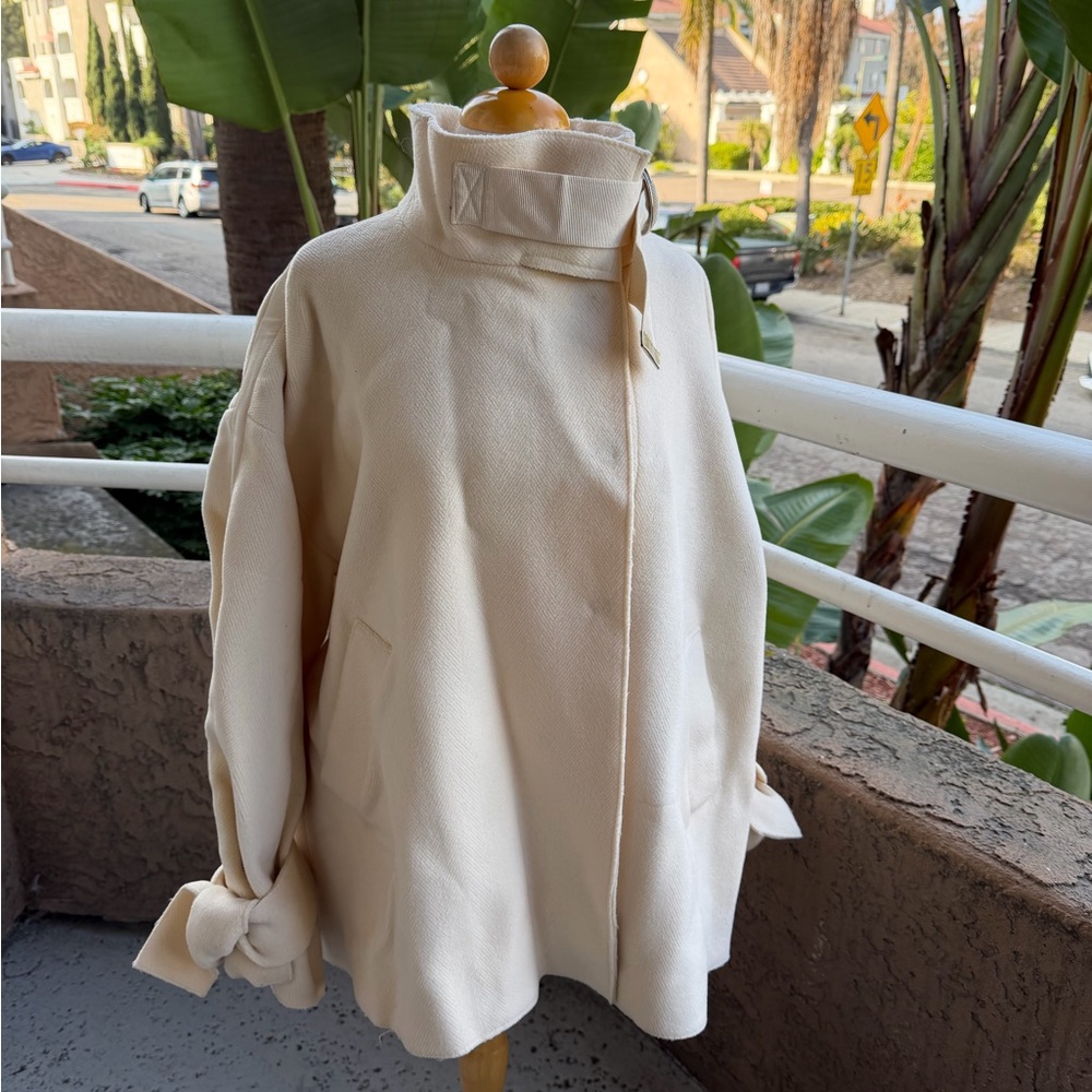 TOPSHOP 100% Wool Coat
